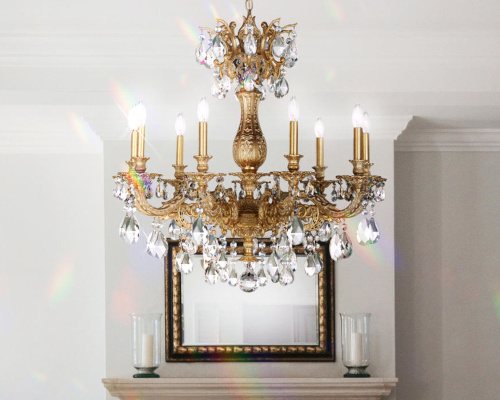 Schonbek Milano crystal chandelier
